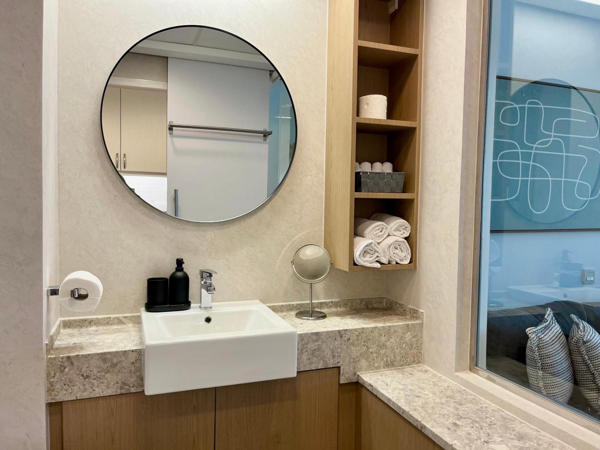 Palm Jumeirah Upgraded & Cozy Boutique Apartment Dubái Exterior foto
